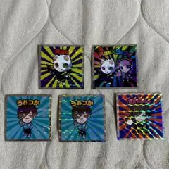 クレイジーラクーンマンチョコ　５枚セット