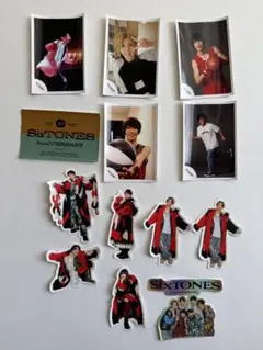 【新品未使用】SixTONES Anniversary ステッカーセット
