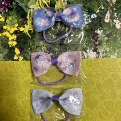 はま寿司 はまっこセット リトルツインスターズ キキララ リボンヘアゴム