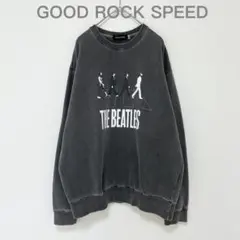 ☆GOODROCKSPEED☆HELP!ビートルズロゴバックプリントスウェット 