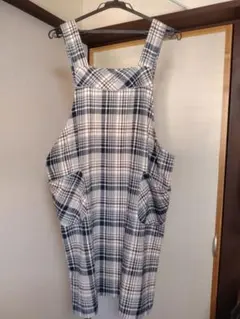 【中古品】GIANNI VALENTINO エプロン チェック柄のサムネイル