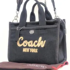 未使用保存袋カード付COACH コーチ 恐竜柄 トートバッグ ショルダー