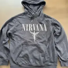 H&M NIRVANA パーカー usXS 色褪せあり