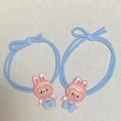 ラブブ　LABUBU ヘアアクセサリー　ヘアゴム