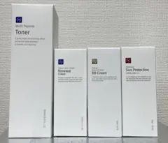 ルネセル化粧品トナー・リニューアル・サンプロテクション・BBクリーム　4点セット