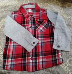 CHEROKEE チェック柄長袖シャツ 95