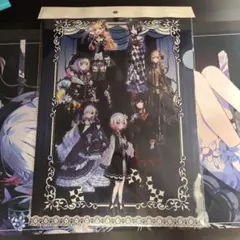 魔法少女ノ魔女裁判 A4 クリアファイル POP UP STORE まのさば