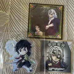 鬼滅の刃 宇髄天元 冨岡義勇 鬼滅の刃マン ビックリマンチョコシール