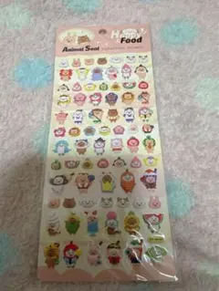 た*ん様 立体シール　ドロップ　シール　かわいい　アニマル　C　動物