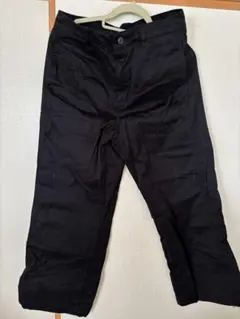 UNIQLO ユニクロ　パンツ　ブラック　メンズレディース兼用　サイズ画像記載