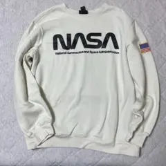 H&M NASAロゴ スウェット　Mサイズ　メンズ