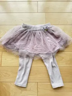 チュールスカート レギンスセット