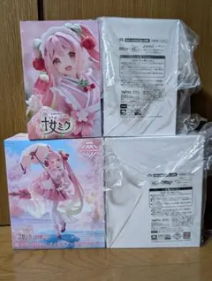 桜ミク　和風喫茶ver.　桜ドレス　通常&タイクレ限版ver 4種セット