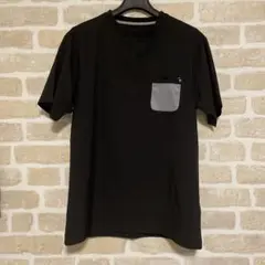 green stage 黒 Tシャツ L メッシュポケット付き