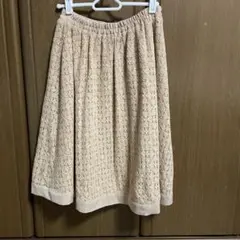 earth music&ecology リバーシブルフレアスカート Sサイズ