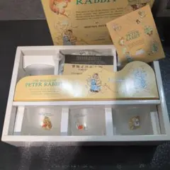 ピーターラビット ガラスコップセット
