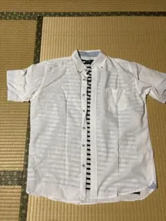 半袖シャツ 白 ネイビー ボーダーT 3点セット