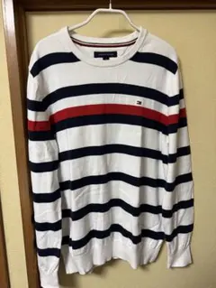 TOMMY HILFIGER ストライプニット Lサイズ