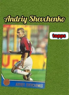 topps MERLIN シェフチェンコ ACミラン soccer マーリン
