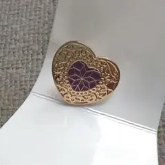 セボンスター メタルピンバッジ ハート セリア コラボ