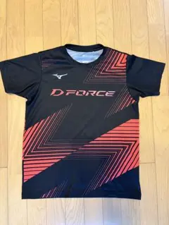 MIZUNO D FORCE Tシャツ ブラック レッド Sのサムネイル