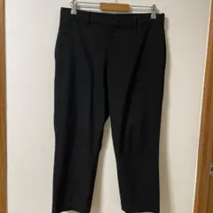ユニクロ　イージーアンクルパンツ【M】 ストレッチ　黒