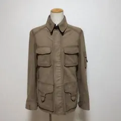 定価131.4万円 ベルルッティ パティーヌレザーミリタリージャケット 46のサムネイル