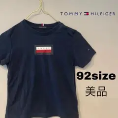 【美品】トミーヒルフィガー　Tシャツ　ボックスロゴ