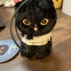 mofusand 黒猫 マスコット ぬいぐるみ TAITO限定