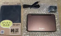 あわ太郎様専用　電子辞書 SHARP Brain　ケース付き　新品未使用のサムネイル
