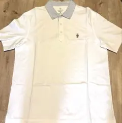 Lands' End ホワイトポロシャツ XLのサムネイル