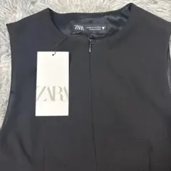 ZARA ジレ　ベスト　ビスチェXS 新品タグ付き