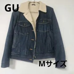 【送料込み】GU　ボアデニムジャケット