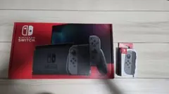 【完品】Nintendo Switch 本体 グレー　joy-con予備あり