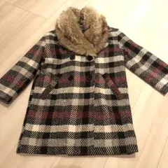 apres les cours 110〜120センチ　チェックコート