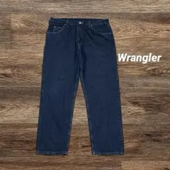 ラングラー デニムパンツ リラックスフィット ストレート メキシコ 濃紺 38