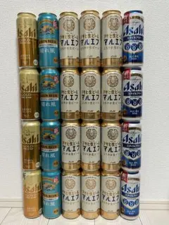 ビール・発泡酒セット 500ml缶 24本 ＋ おまけ3本 計27本 - メルカリ