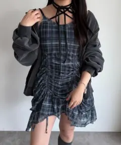 アソートドロストキャミチュニック