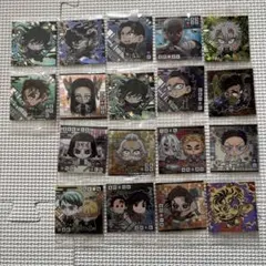 鬼滅の刃ウエハース18枚セット