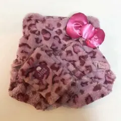 ユニバ USJ キティ マフラーハット ファンキャップ ヒョウ柄