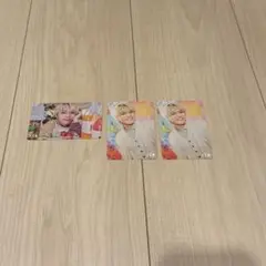 timelesz FAM トレーディングカード 篠塚大輝 松島聡 3枚セット