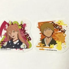 パワー　デンジ　ステッカーセット　チェンソーマン　POP UP SHOP　レゼ篇