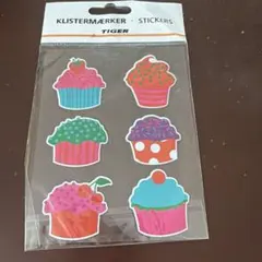TIGER カップケーキ ステッカー シール