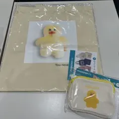 mojojojo ドキドキくじ　トートバッグ　相良織ポーチ　Todd ひよこ