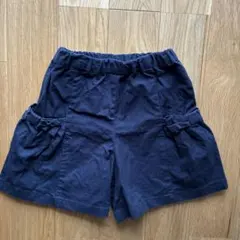 COMME CA ISM ネイビー　ショートパンツ 120A