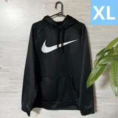 Nike DRI-FIT ブラックパーカー XL