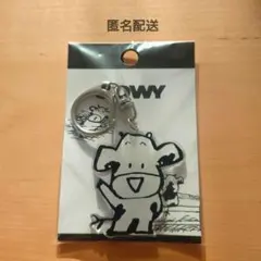 大山乳業　COWY カウィー　キーホルダー　白バラ牛乳