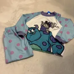 新品　モンスターズインク　サリー　パジャマ　長袖　ブルー　110