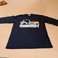 Marmot 長袖Tシャツ S/P 黒のサムネイル