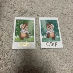 ディズニーキャラポトレ チップとデール 2枚セットのサムネイル